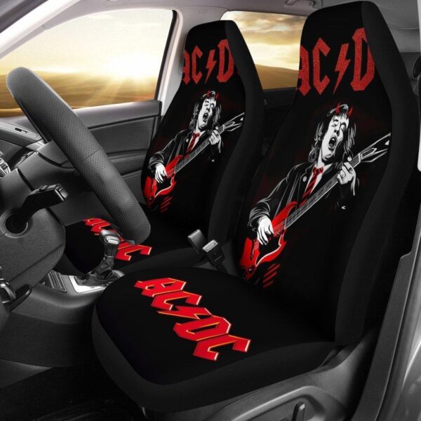 AC/DC Rock Music Band Celebrity Car Seat Covers