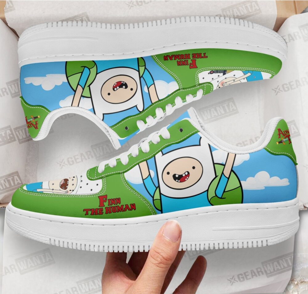 Adventure Time Finn The Human Rogers Sneakers