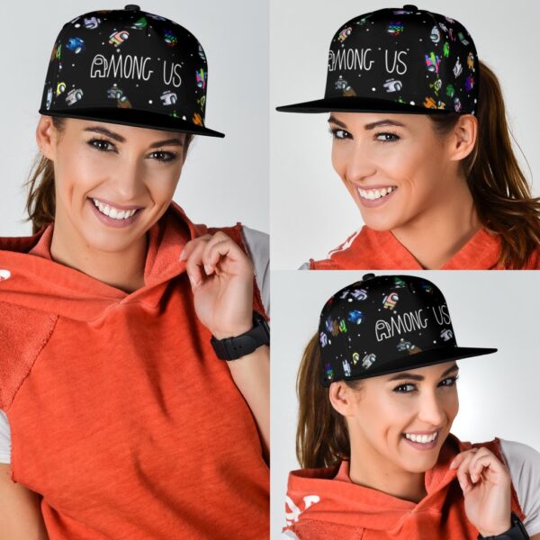 Among Us Snapback Hat Funny Gift Idea 4 among us snapback hat funny gift idea x2zmp