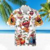 animal muppet pineapple custom hawaii shirt tropical hawaiian shirt for women men pineapple fruit button up shirts hqvxw