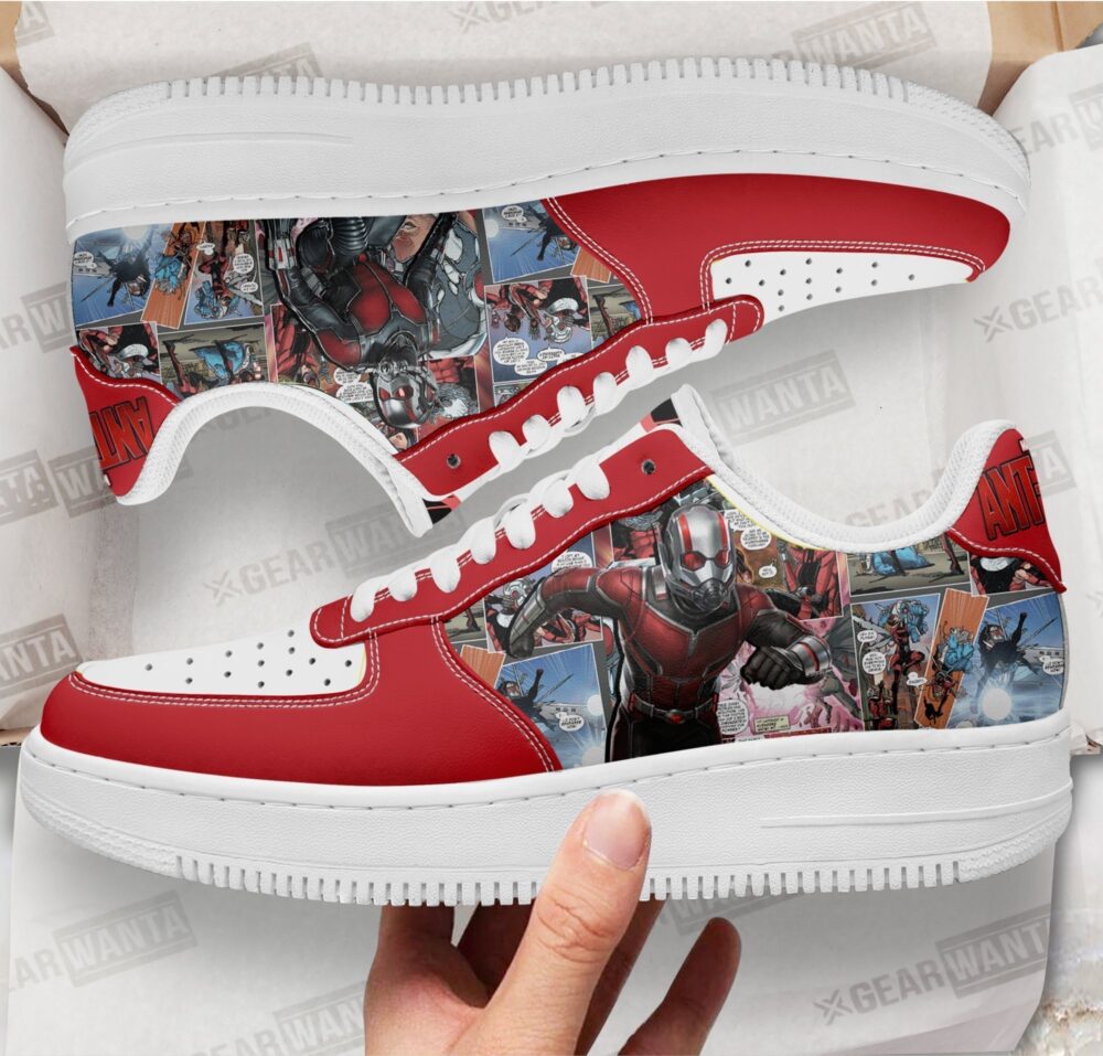 Ant-Man Sneakers Custom Superhero Comic Shoes