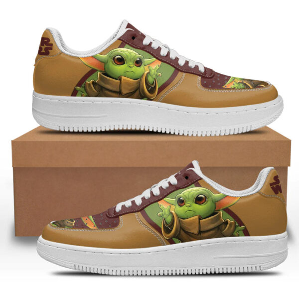 Baby Yoda Star Wars Custom Sneakers