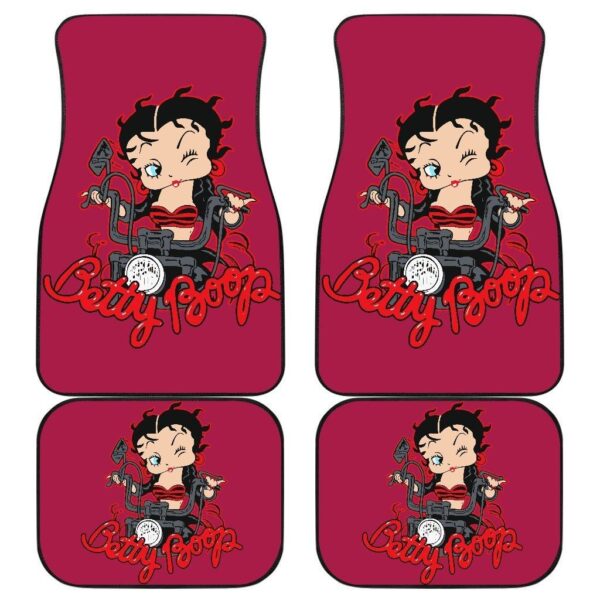 Betty Boop Car Floor Mats | Cartoon Car Floor Mats Betty Boop Fan Gift