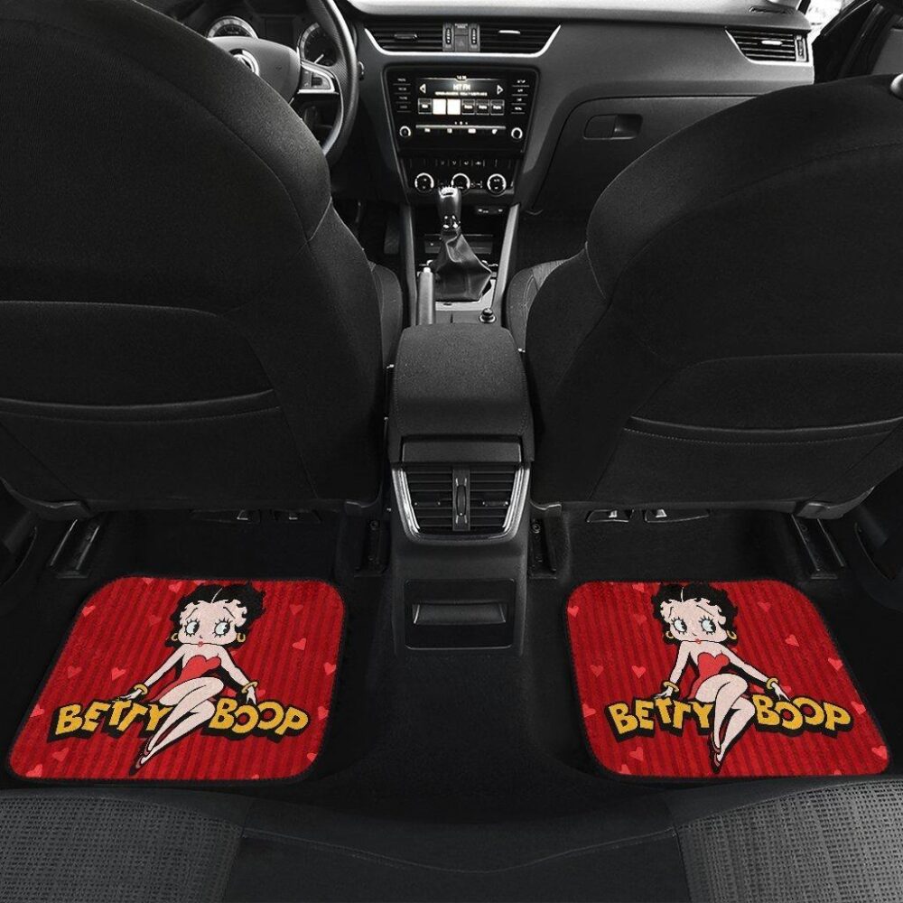 Betty Boop Car Floor Mats | Cartoon Pretty Betty Boop Car Floor Mats Fan Gift