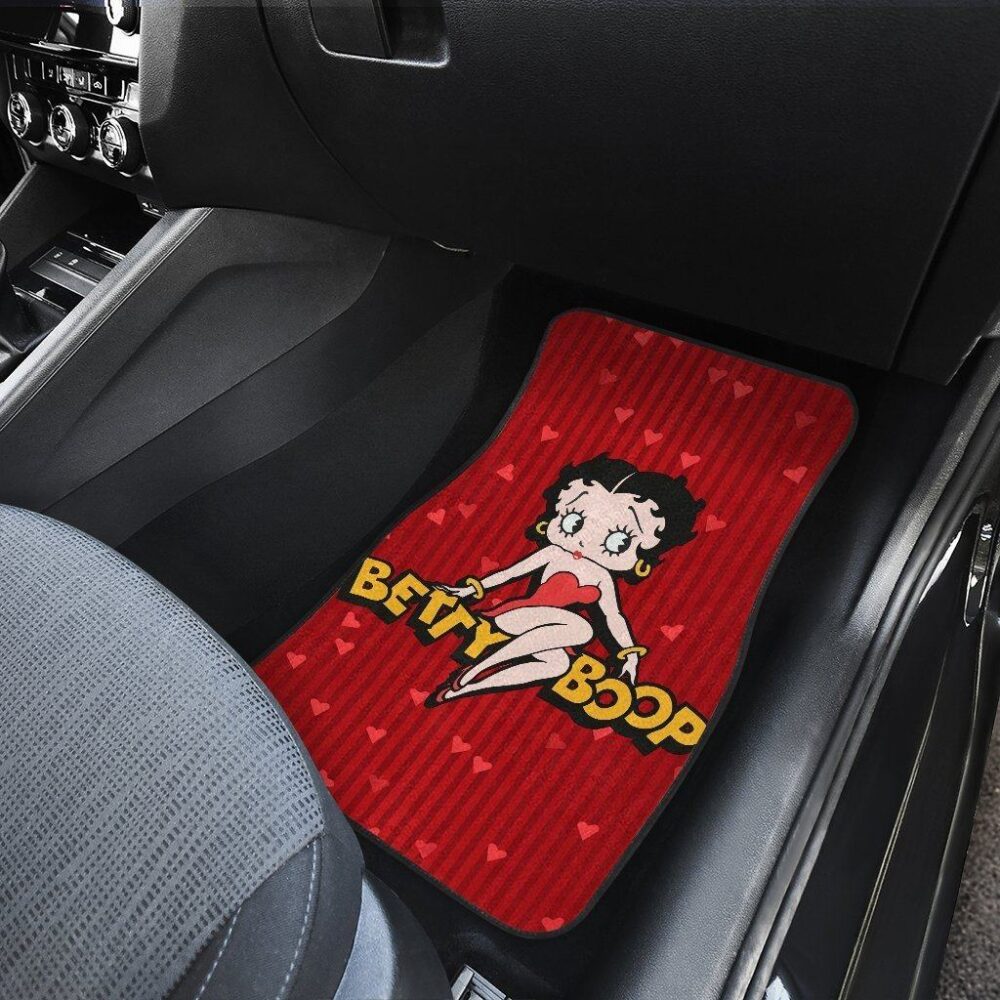 Betty Boop Car Floor Mats | Cartoon Pretty Betty Boop Car Floor Mats Fan Gift