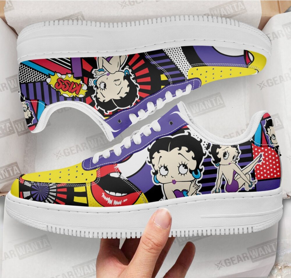 Betty Boop Sneakers Custom Shoes