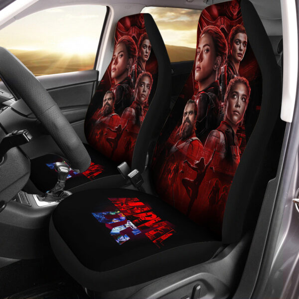 Black Widow Car Seat Covers | MV Car Accessories BWCS03