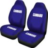 blue camaro white letter car seat covers custom car seat covers qnvxv