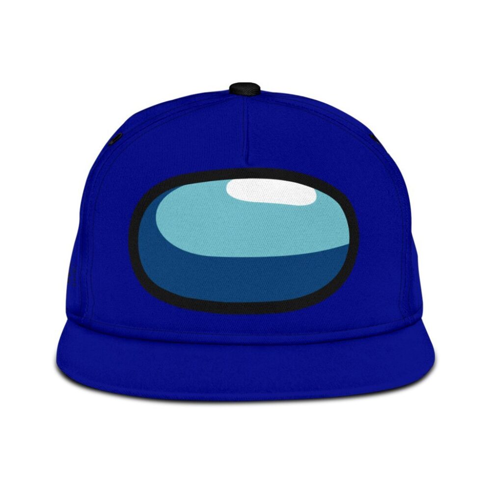 Blue Crewmate Snapback Hat Among Us Gift idea