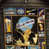 blue moon quilt blanket funny for beer lover gcej5