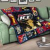 bud ice quilt blanket beer lover funny gift idea tclui
