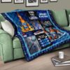 bud light quilt blanket funny for beer lover xxymq