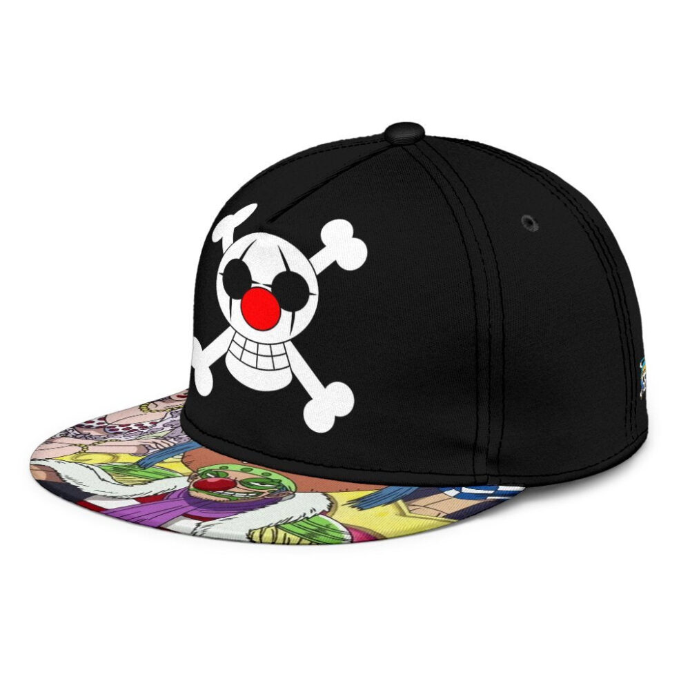 Buggy Pirates Snapback Hat One Piece Anime Fan Gift