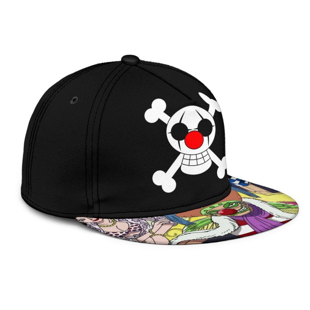 Buggy Pirates Snapback Hat One Piece Anime Fan Gift