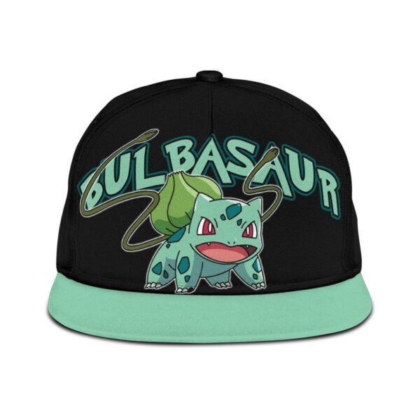 Bulbasaur Snapback Hat Anime Fan Gift Idea