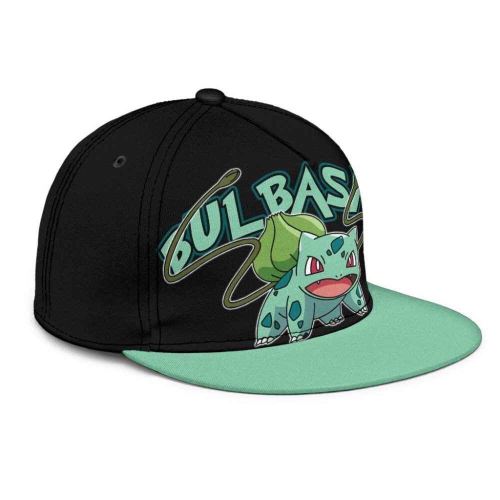Bulbasaur Snapback Hat Anime Fan Gift Idea