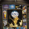 busch light quilt blanket beer lover funny gift y0rqf