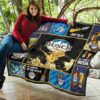 busch quilt blanket beer lover funny gift do4ms