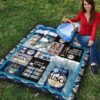 busch quilt blanket funny gift idea for beer lover kdoqi