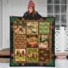 camping quilt blanket funny gift for camping lover hsqmd