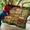 camping quilt blanket funny gift for camping lover mo2ll
