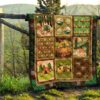 camping quilt blanket funny gift for camping lover qxgzi