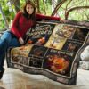 canadian mist quilt blanket whiskey inspired me funny gift idea asx2y