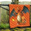 charizard quilt blanket gift for pokemon fan 6xfyq