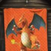 charizard quilt blanket gift for pokemon fan h0l0j