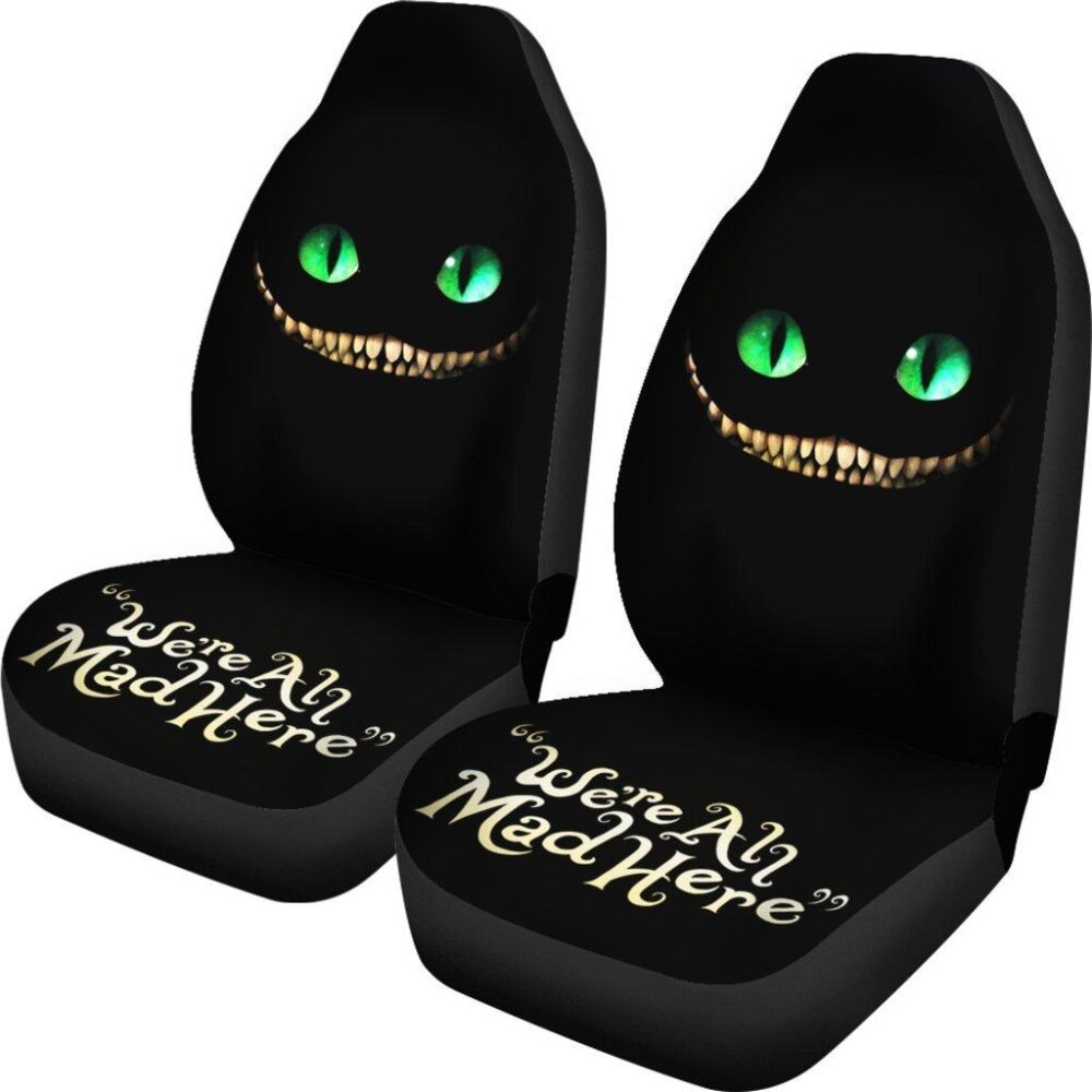 Cheshire Cat Face Alice In Wonderland Car Seat Covers AIWCSC01