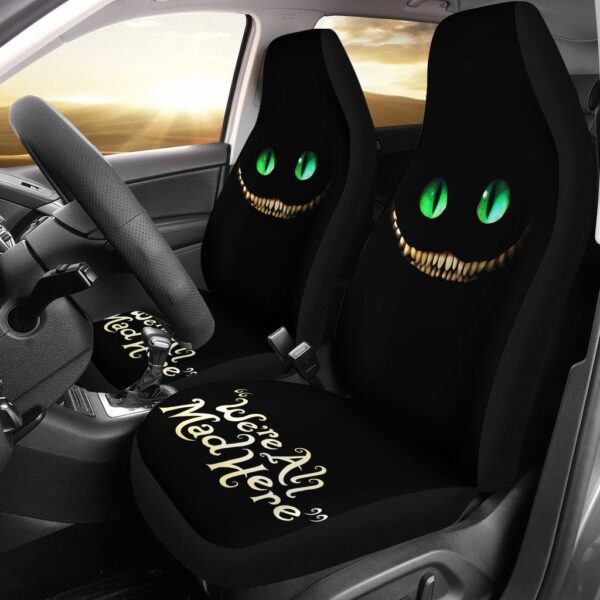 Cheshire Cat Face Alice In Wonderland Car Seat Covers AIWCSC01