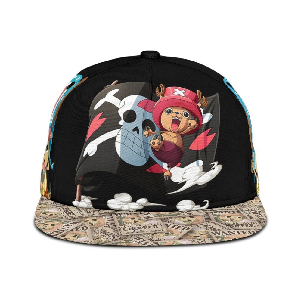 Chopper Snapback Hat One Piece Anime Fan Gift