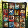 classic guitar quilt blanket gift for guitar lover lfpnz