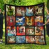 classic guitar quilt blanket gift for guitar lover njniw