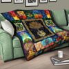 colorful graphic tree of life quilt blanket for earth lover tsz1a
