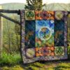 colorful tree of life quilt blanket for earth lover dffzc