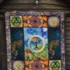 colorful tree of life quilt blanket for earth lover gkjbc