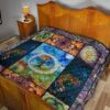 colorful tree of life quilt blanket for earth lover l65nx