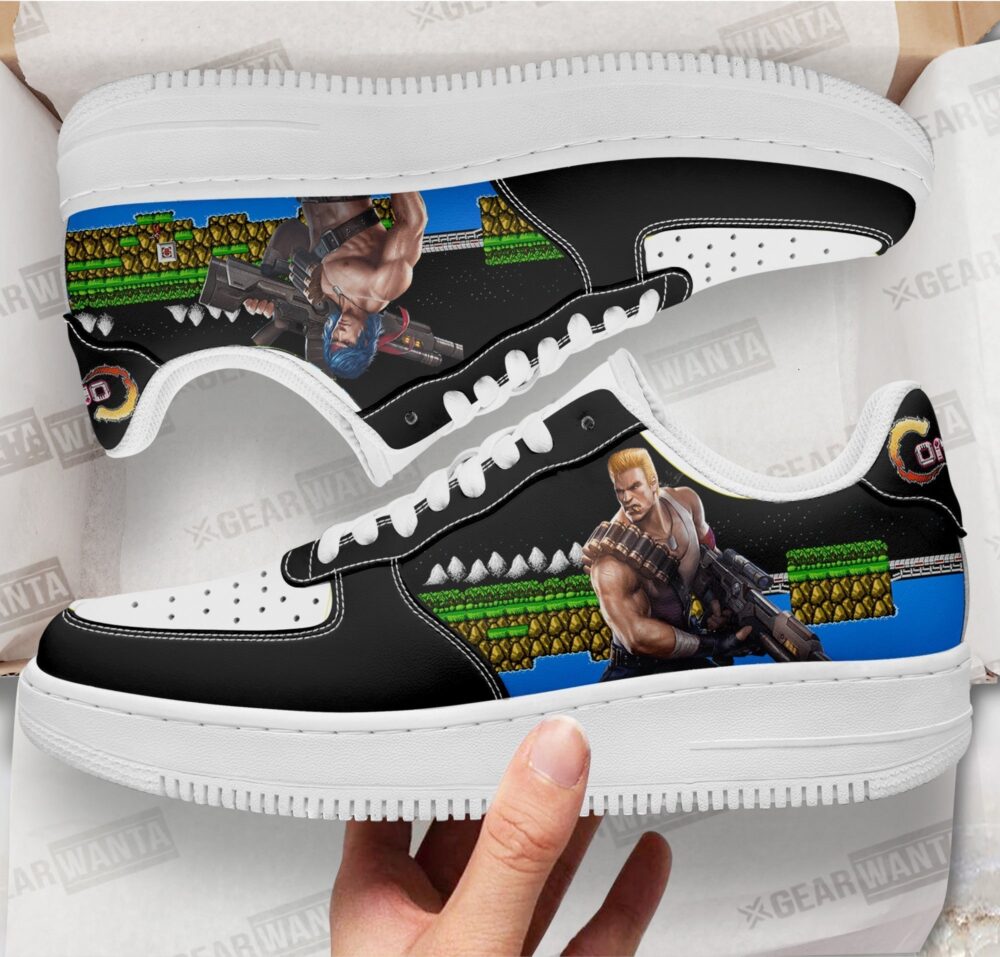 Contra Sneakers Custom Video Game Shoes