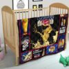 coors banquet quilt blanket all i need is beer gift idea qb002 zwnf8