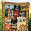 coors banquet quilt blanket funny gift for beer lover ou7uv