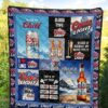 coors light quilt blanket funny gift for beer lover mjr69
