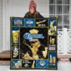 corona extra quilt blanket all i need beer lover gift cc840