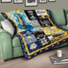corona extra quilt blanket funny gift for beer lover hklwi