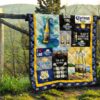 corona extra quilt blanket funny gift for beer lover vzckx