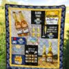 corona light quilt blanket funny gift for beer lover 8dx1m