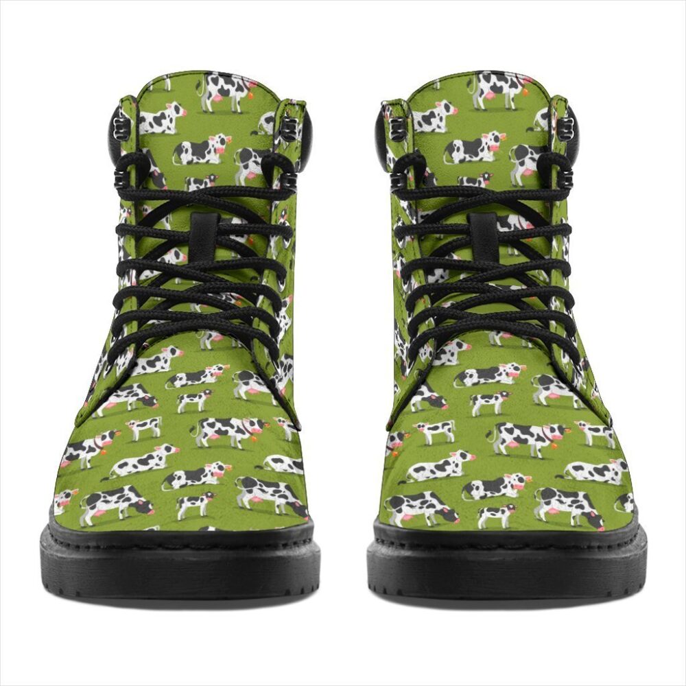 Cow Boots Animal Custom Shoes Funny For Cow Lover