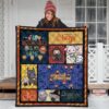 cute harry potter quilt blanket chibi style harry potter blanket bedding oedow