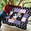 daisy duck quilt blanket cartoon fan gift idea qb004 4lfry