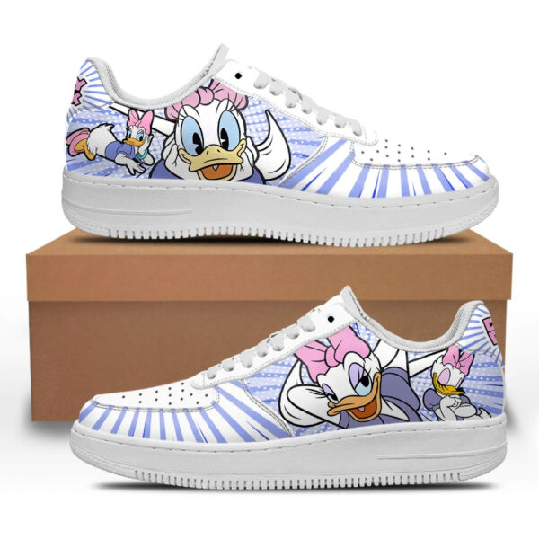 Daisy Duck Sneakers Custom Shoes
